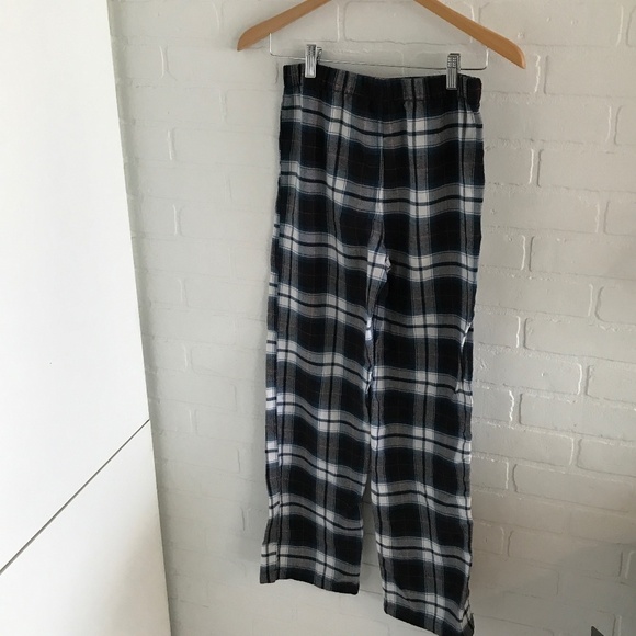 Joe Fresh Boys Plaid pajama bottom Blue/white/gray/red Size L - Picture 3 of 4